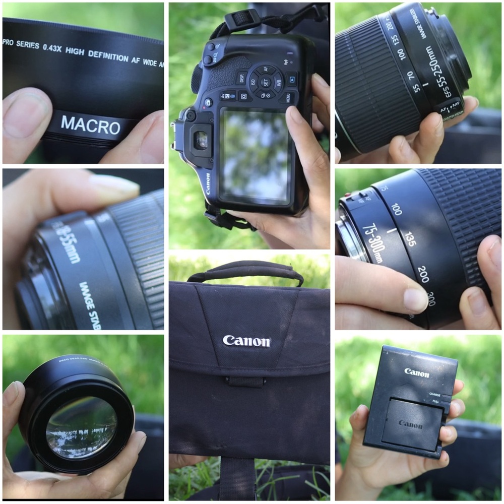 Canon Rebel T6 DSLR Bundle